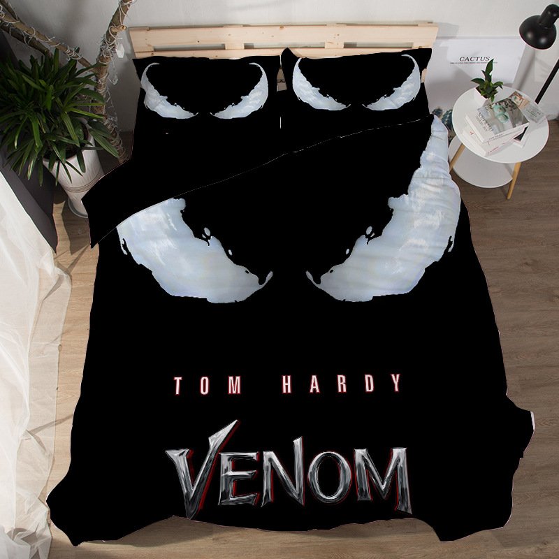 3 pcs Twin Size 3D Star Wars Venom #13 Bedding Set Duvet Cover