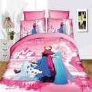 Single Size 3pcs #03 Disney Frozen bedding set duvet cover bed sheet pillow cases