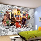 3D Lego Marvel's Avengers Wall Comics 21A Movie Photo Mural Wallpaper