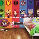 3D Lego Marvel's Avengers Wall Comics 23A Movie Photo Mural Wallpaper