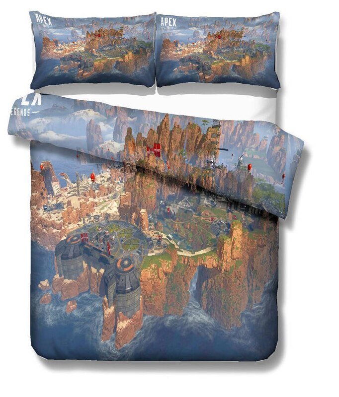 Apex Legends Game Twin Size 2pcs #06 bedding set duvet cover pillow case
