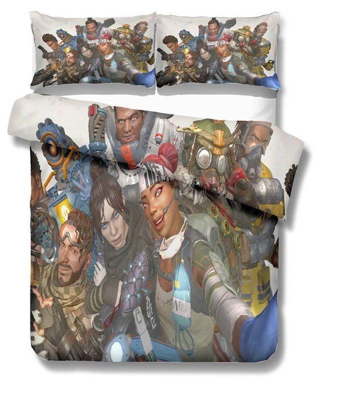 Apex Legends Game Full Size 3pcs #05 bedding set duvet cover pillow case
