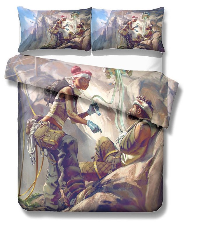 Apex Legends Game king Size 3pcs #03 bedding set duvet cover pillow case