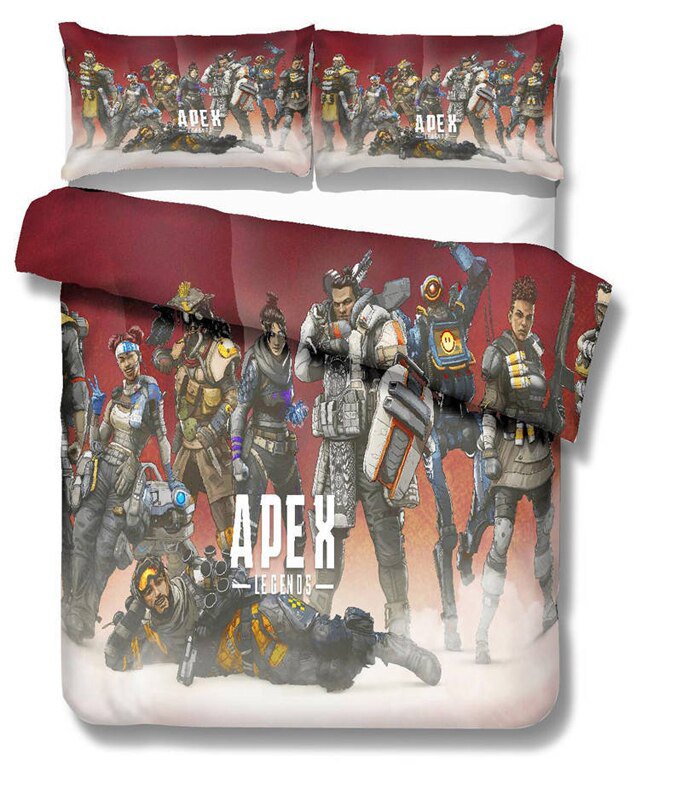 Apex Legends Game king Size 3pcs #07 bedding set duvet cover pillow case