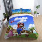 twin Size 3 pcs Super Mario #08 bedding set duvet cover pillow cases