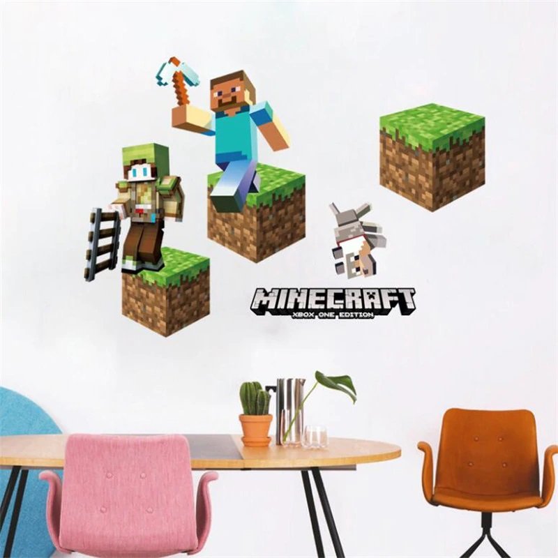 Minecraft #102 Wall Stickers For Kids Rooms