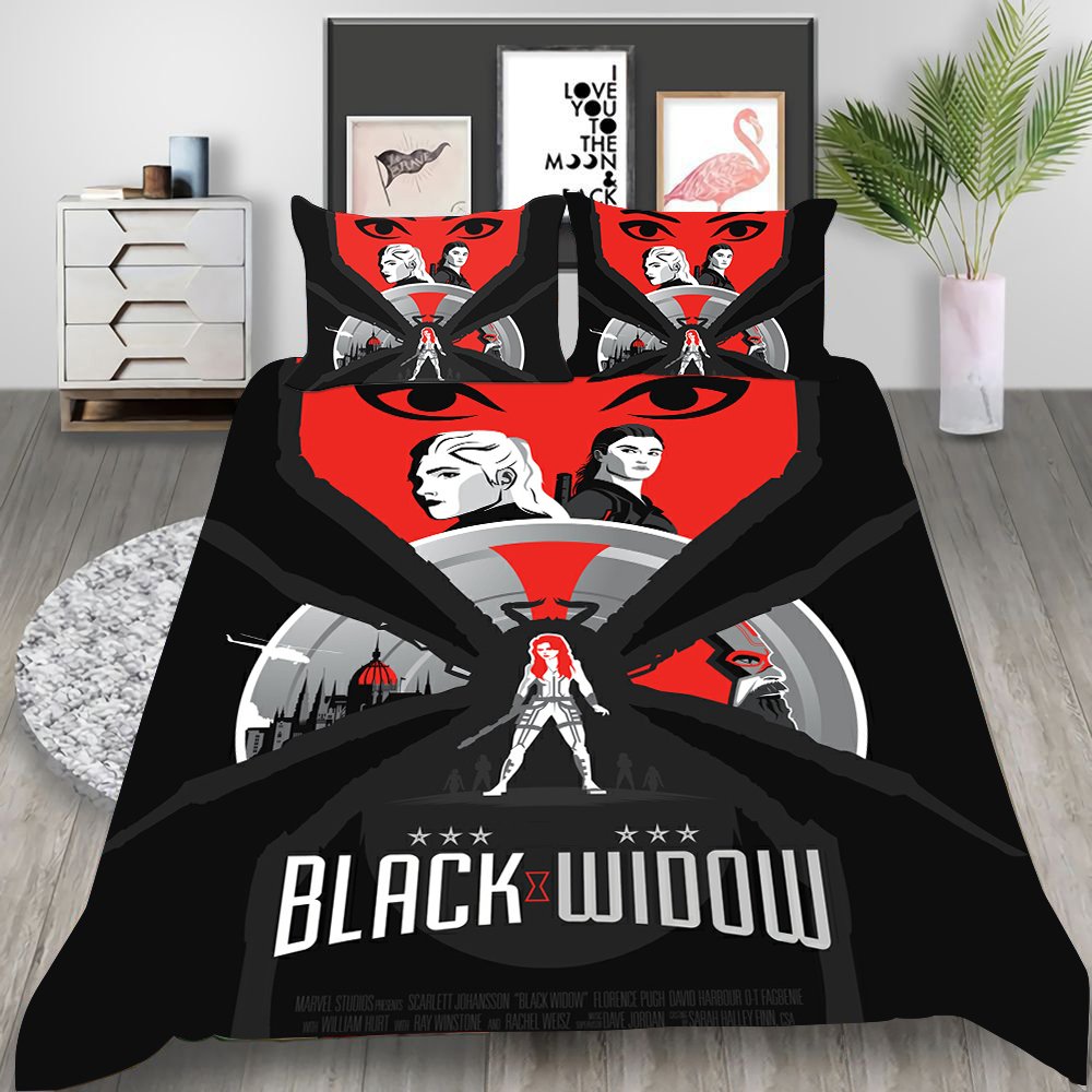 Black Widow #09 Marvel Studios Bedding sets twin size