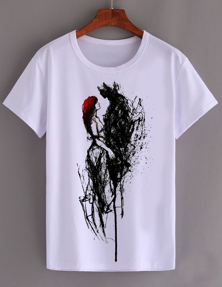 PAINTING ART4 WHITE T SHIRT UNISEX