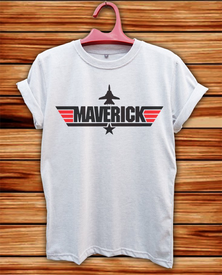 TOP GUN MAVERICK WHITE TEE