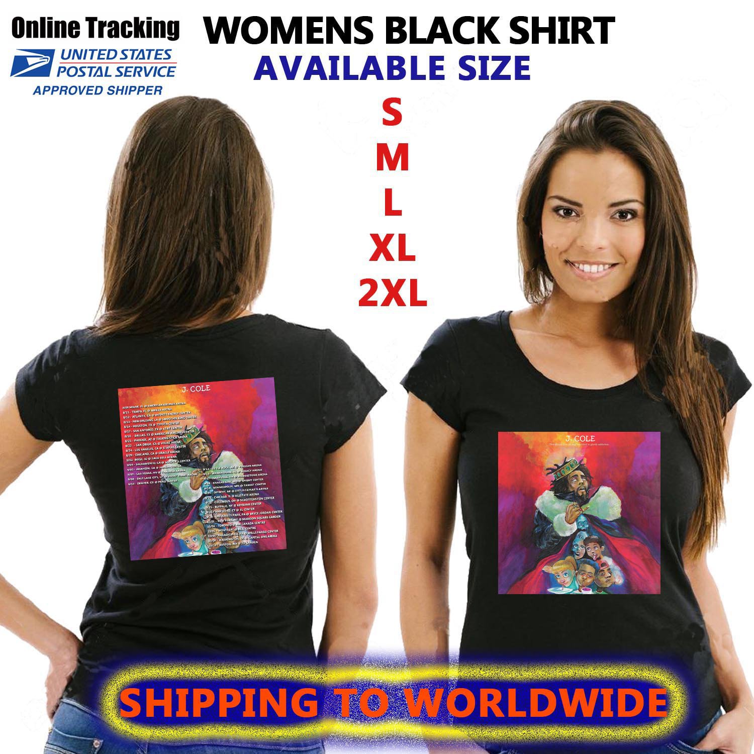 kod tour shirt