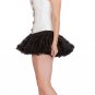 Black Satin Lace Goth Steampunk Bustier costume Tutu Skirt Overbust Corset Dress