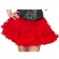 CorsetsNmore Women Red Tissue Gothic Burlesque Belle Dancewear Tutu Skirt Only