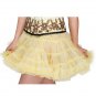 Yellow Poly Tissue Halloween Costume Burlesque Belle Dancewear Tutu Skirt Only