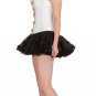 Black Corset Satin Lace Steampunk Costume Tutu Skirt Overbust Halloween Dress
