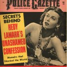 Own History. Publication that ran from 1845. Police Gazette. $90 mag for $40