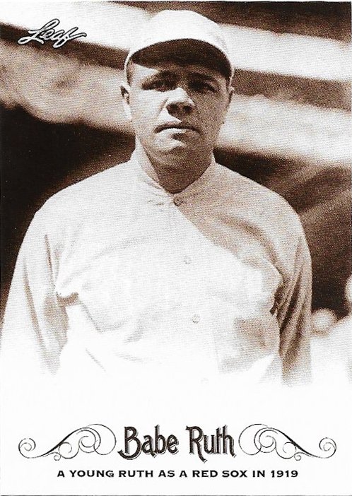 2016 Leaf Babe Ruth Collection #01 Baseball Card