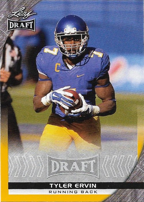 Tyler Ervin 2016 Leaf Gold #87 San Jose State Spartans Football Card