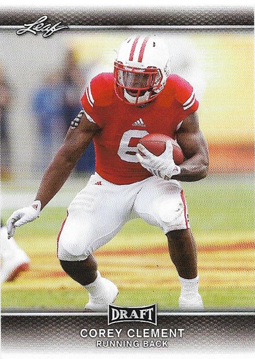 Corey Clement 2017 Leaf #15 Wisconsin Badgers Football Card