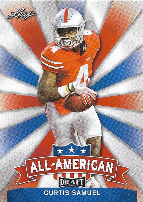 Curtis Samuel 2017 Leaf All American #AA-06 Ohio State Seminoles Football Card