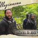 Topps The Walking Dead Season 7 Trading Card Allegiances #A-5 Ezekiel & Jerry