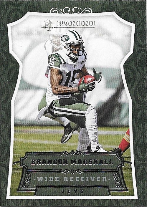 Brandon Marshall 2016 Panini #5 New York Jets Football Card