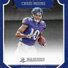 Chris Moore 2016 Panini Rookie #254 Baltimore Ravens Football Card