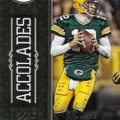 Aaron Rodgers 2016 Panini Accolades #14 Green Bay Packers Football Card