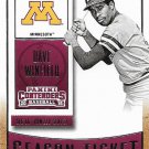 Dave Winfield 2015 Panini Contenders #32 Minnesota Golden Gophers Baseball Card