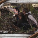 Topps The Walking Dead Season 6 Trading Card #89 Captured (Glenn Rhee, Michonne)