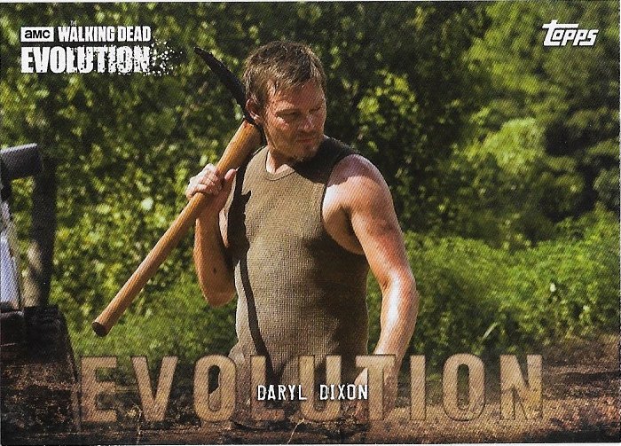 Topps The Walking Dead Evolution Trading Card #15 Daryl Dixon