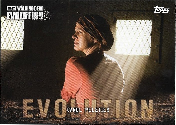 Topps The Walking Dead Evolution Trading Card #23 Carol Peletier