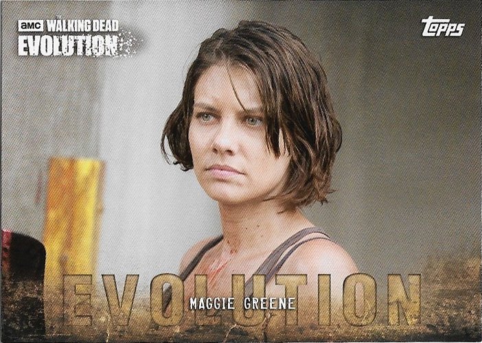 Topps The Walking Dead Evolution Trading Card #35 Maggie Greene
