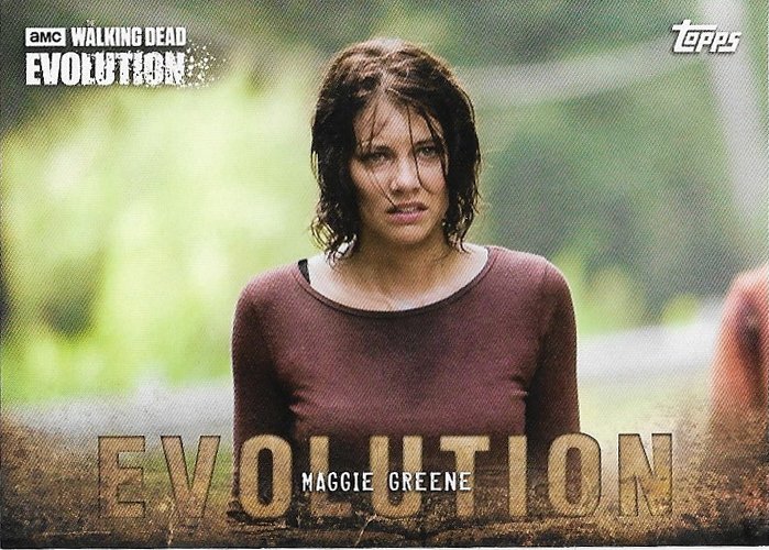 Topps The Walking Dead Evolution Trading Card #36 Maggie Greene