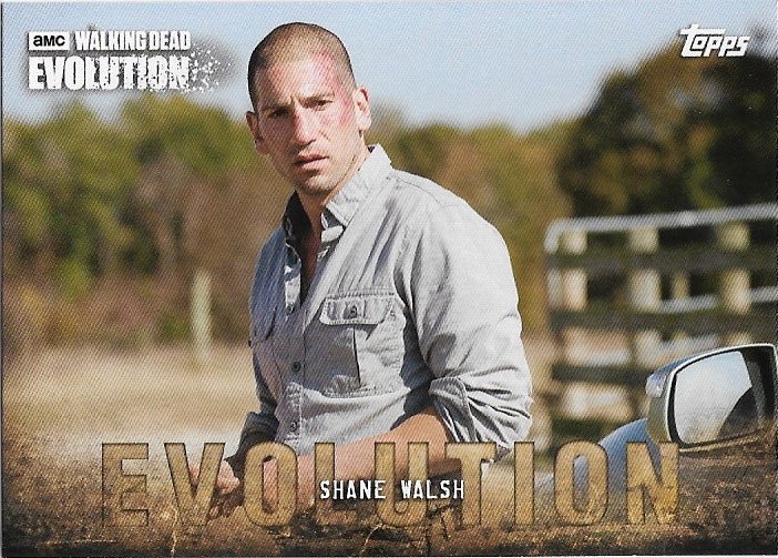 Topps The Walking Dead Evolution Trading Card #63 Shane Walsh