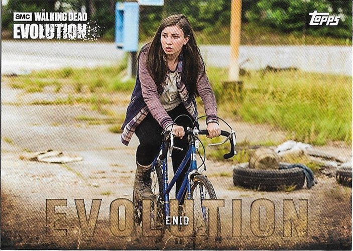 Topps The Walking Dead Evolution Trading Card #90 Enid