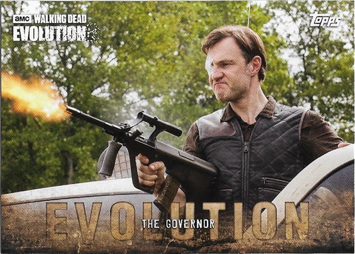 Topps The Walking Dead Evolution Trading Card #97 The Governor