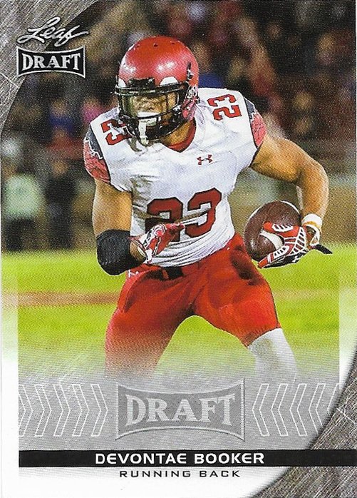 Devontae Booker 2016 Leaf #29 Utah Utes Football Card