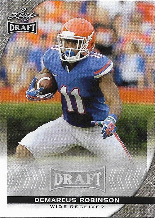 Demarcus Robinson 2016 Leaf #26 Florida Gators Football Card