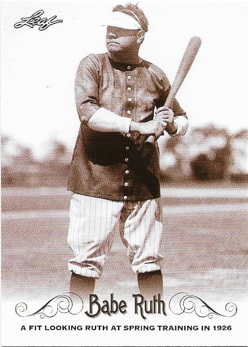 2016 Leaf Babe Ruth Collection #63 Baseball Card