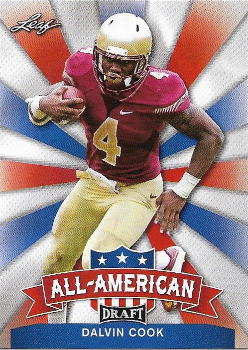 Dalvin Cook 2017 Leaf All American #AA-07 Florida State Seminoles ...