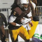 Brian Hill 2017 Leaf Gold #06 Wyoming Cowboys Football Card