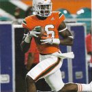 David Njoku 2017 Leaf #21 Miami Hurricanes Football Card