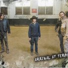Topps The Walking Dead Road to Alexandria Card #66 Arrival At Terminus (Rick, Carl, Daryl)