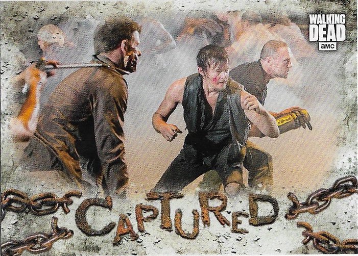 Topps The Walking Dead Road to Alexandria Card Captured #CA-2 Daryl and Merle Dixon