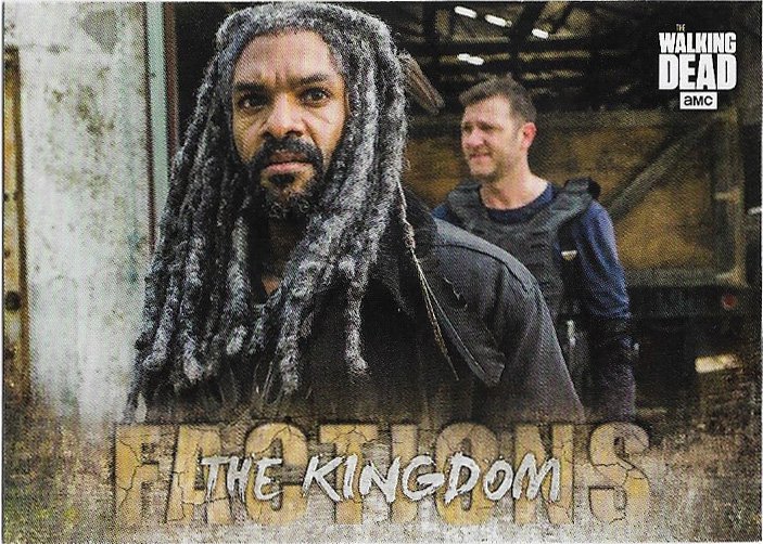 Topps The Walking Dead Road to Alexandria Card Factions #F-9 The Kingdom
