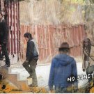 Topps The Walking Dead Road to Alexandria Rust Parallel Card #67 No Sanctuary (Rick, Carl, Daryl)