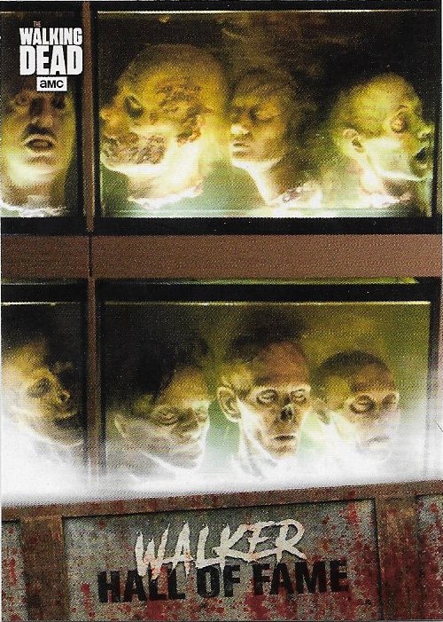Topps The Walking Dead Road to Alexandria Card Walker Hall of Fame #W-4