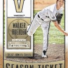 Walker Buehler 2015 Panini Contenders #98 Vanderbilt Commodores Baseball Card Walker Buehler 2015 Panini Contenders #98 Vanderbilt Commodores Baseball Card