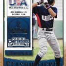 J.P. Crawford 2015 Panini Contenders #27 Team USA Baseball Card J.P. Crawford 2015 Panini Contenders #27 Team USA Baseball Card