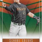 David Thompson 2015 Panini Contenders School Colors #49 Miami Hurricanes Baseball Card